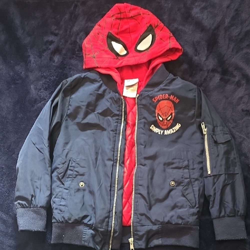 Marvel Red Quilted Jacket